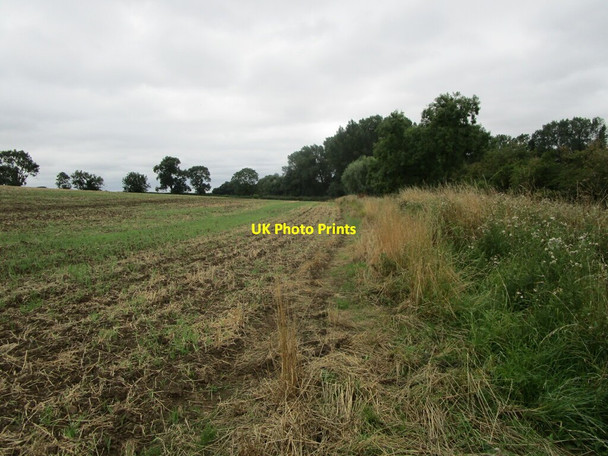 Photo 6"x4" Bridleway to Saxelbye Wartnaby c2021