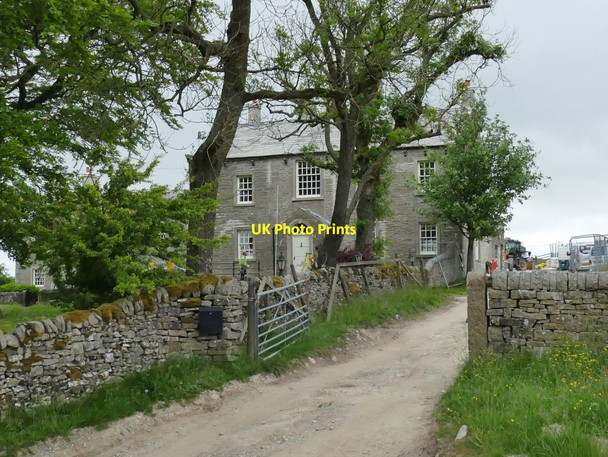 Photo 6"x4" Building work at Yarnbury Grassington c2021