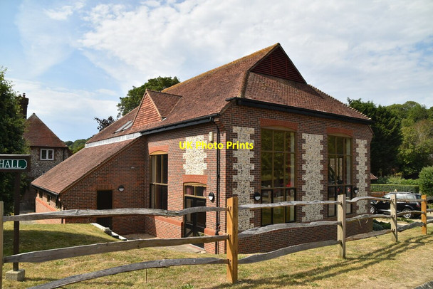 Photo 6"x4" East Dean Village Hall Birling Gap c2020