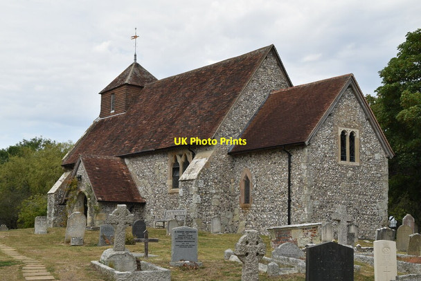 Photo 6"x4" Church of St Mary East Dean\/TV5598 c2020