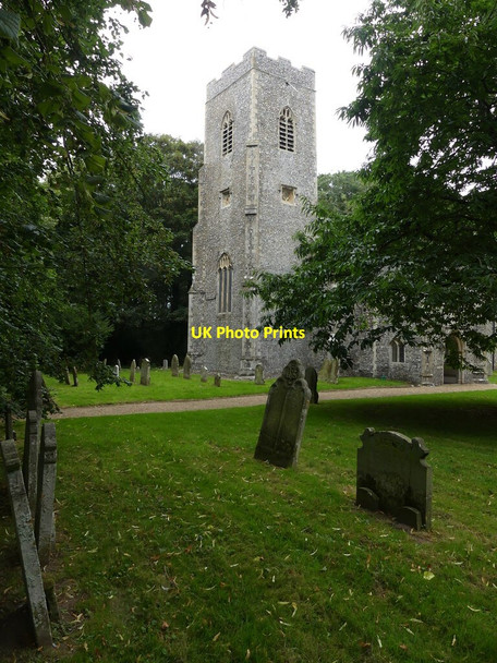Photo 6"x4" Gimingham Church Tower Gimingham c2021