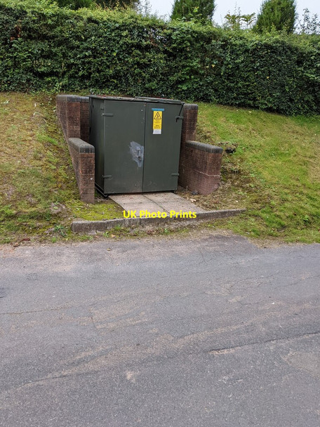 Photo 6"x4" Llangwm Village electricity substation, Monmouthshire Coed Cwnwr c2021
