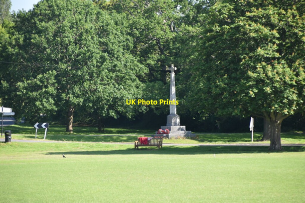 Photo 6"x4" War Memorial, Leigh Cinder Hill\/TQ5346 c2021
