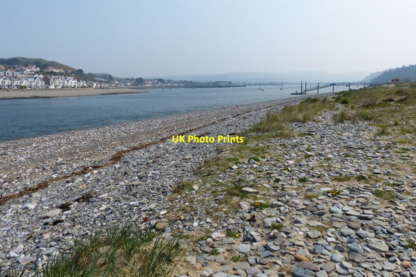 Photo 6"x4" River Conwy shoreline at the Beacons Conwy c2019