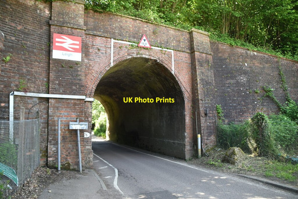 Photo 6"x4" Railway bridge Cinder Hill\/TQ5346 c2021