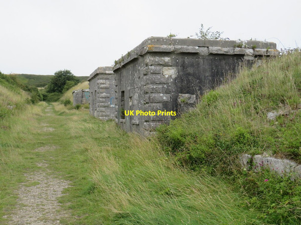 Photo 6"x4" East Weare Battery, Isle of Portland Fortuneswell c2021