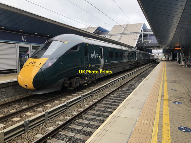 Photo 6"x4" Class 800 Multiple Unit at Reading Reading c2021