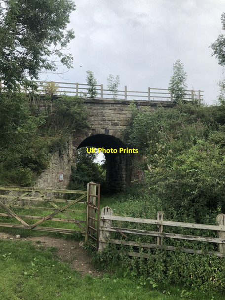 Photo 6"x4" Footpath Under the Leamside Line High Shincliffe c2021