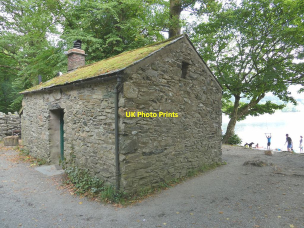 Photo 6"x4" Holme Wood Bothy Waterend\/NY1122 c2021