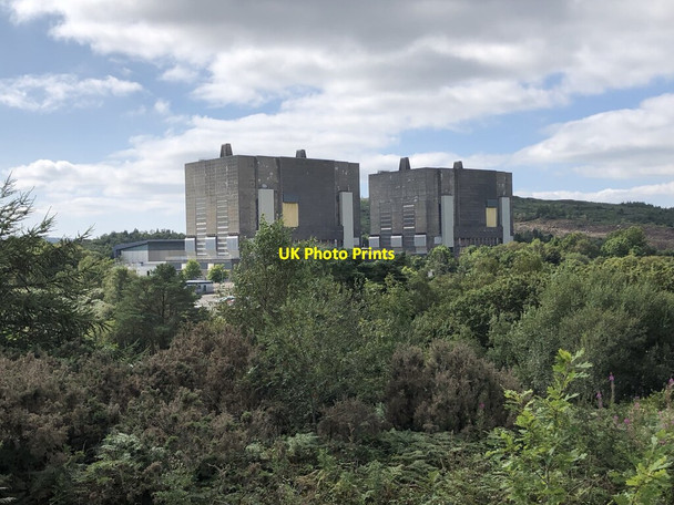 Photo 6"x4" Trawsfynydd Nuclear Power Station Gellilydan c2021