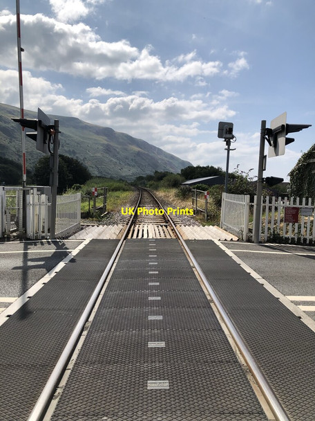 Photo 6"x4" Looking Down The Line, Fairbourne Friog\/SH6112 c2021