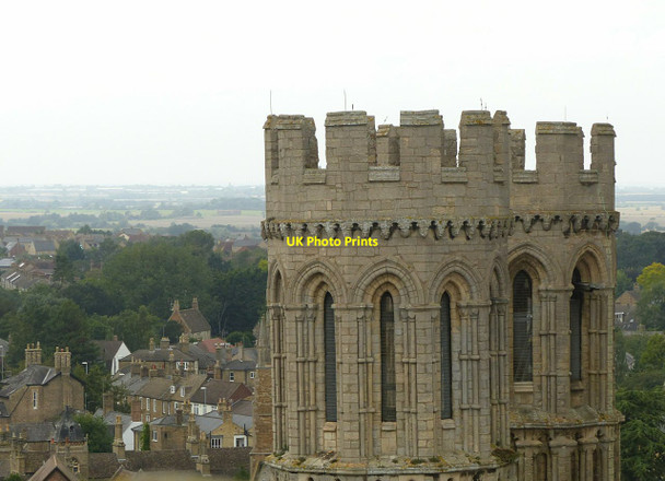 Photo 6"x4" Turrets of the south-west transept, Ely Cathedral Ely\/TL5480 c2021