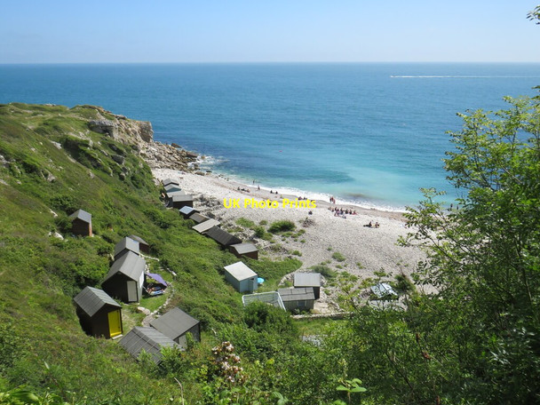 Photo 6"x4" Church Ope Cove, Isle of Portland Fortuneswell c2021