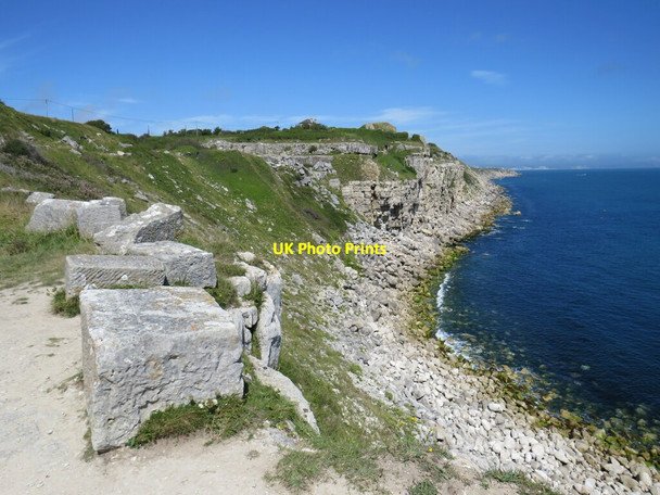 Photo 6"x4" Isle of Portland coastline Easton\/SY6971 c2021