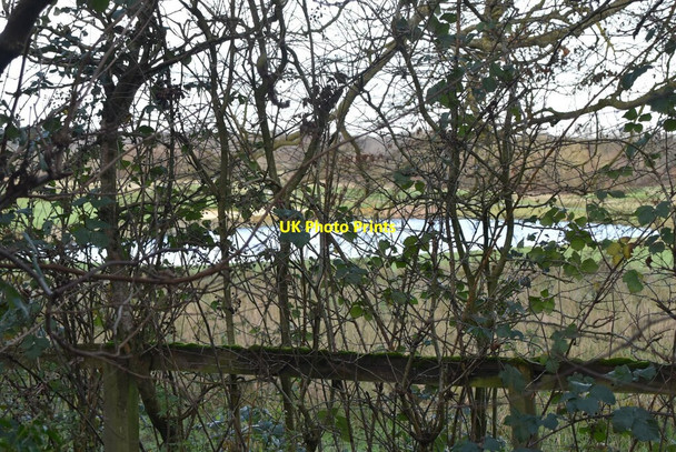 Photo 6"x4" Lake, London Golf Course Stansted c2020