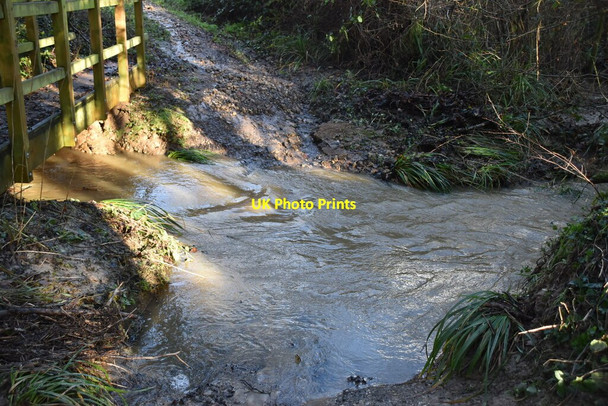 Photo 6"x4" Ford, Paddock Gill Ponts Green c2020