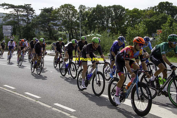 Photo 6"x4" AJ Bell Tour of Britain Glan-y-wern\/SH6034 c2021