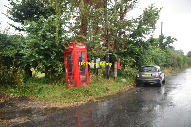 Photo 6"x4" Telephone box, Skirmett Skirmett c2020