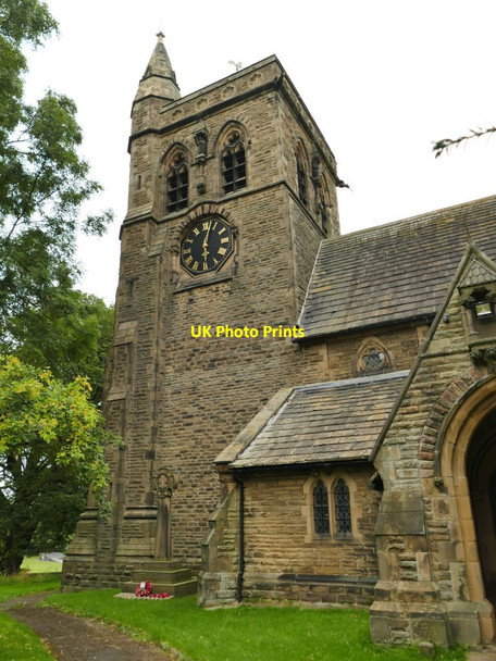 Photo 6"x4" Carleton St Mary: tower Skipton c2021