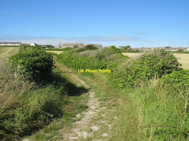 Photo 6"x4" Path near Weston, Isle of Portland Southwell\/SY6870 c2021