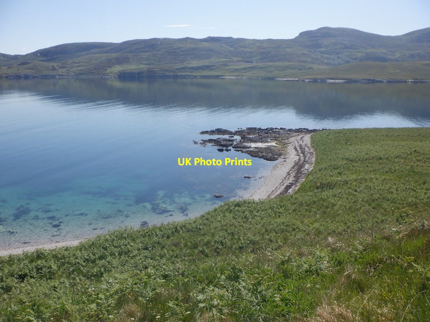 Photo 6"x4" Beach and clear water, Eilean Choraidh Eilean Choraidh c2021