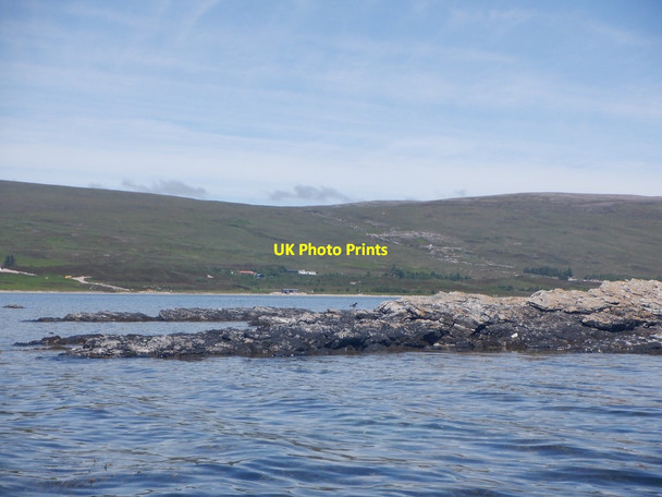 Photo 6"x4" Southern end of Eilean Choraidh Rubh' Ard Bhaideanach c2021