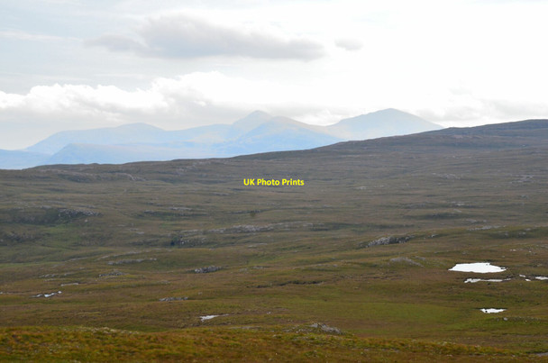 Photo 6"x4" Southeast to the Fannichs C\u00e0rn na Canaich c2021