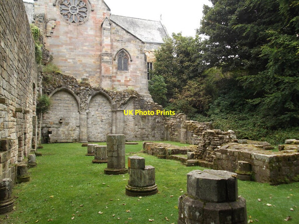 Photo 6"x4" Ruins in Culross Abbey Culross c2021