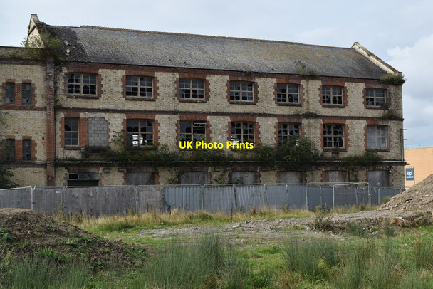 Photo 6"x4" Derelict industrial building at Taw Wharf Barnstaple c2021