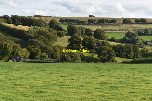 Photo 6"x4" View over Higher Spire Hawkridge c2021