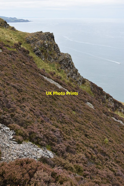 Photo 6"x4" Cliffs at East Cleave Trentishoe c2021