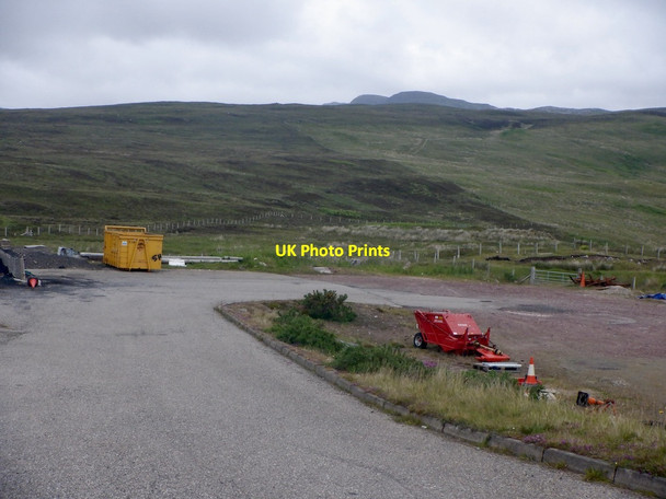 Photo 6"x4" Road depot, Kinlochbervie Kinlochbervie c2021
