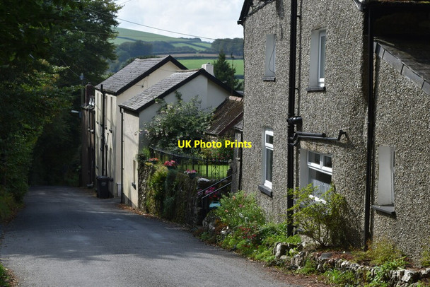 Photo 6"x4" Cottages on Parracombe Lane Bodley c2021