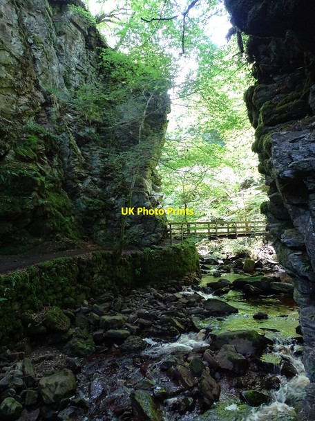 Photo 6"x4" Golspie Burn gorge Backies\/NC8302 c2021