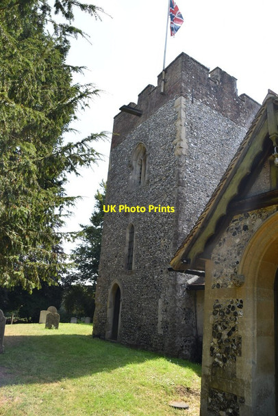 Photo 6"x4" Church of St Mary Crundale\/TR0749 c2020