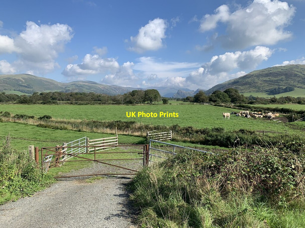 Photo 6"x4" View from A493 across the Dysynni Valley (2) Bryncrug c2021