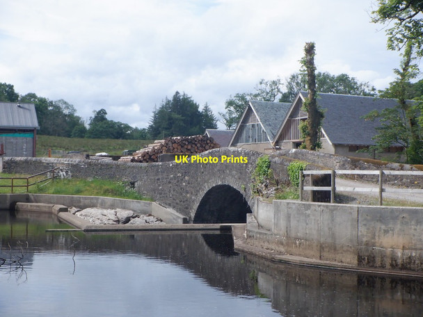 Photo 6"x4" Bridge, Achranich Achranich c2021