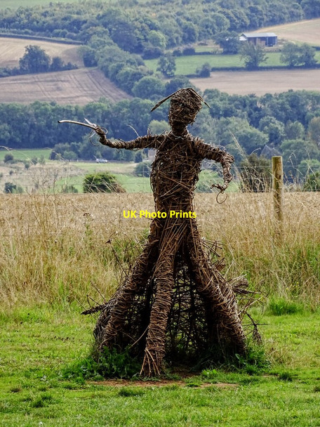 Photo 6"x4" Statue, Rollright Stones, Oxfordshire Little Rollright c2021