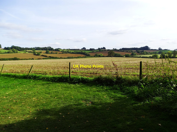 Photo 6"x4" View south from Hidcote Manor estate, Hidcote Bartrim Hidcote Bartrim c2021