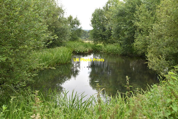 Photo 6"x4" Pond, Wat Stock Hoath Corner c2021