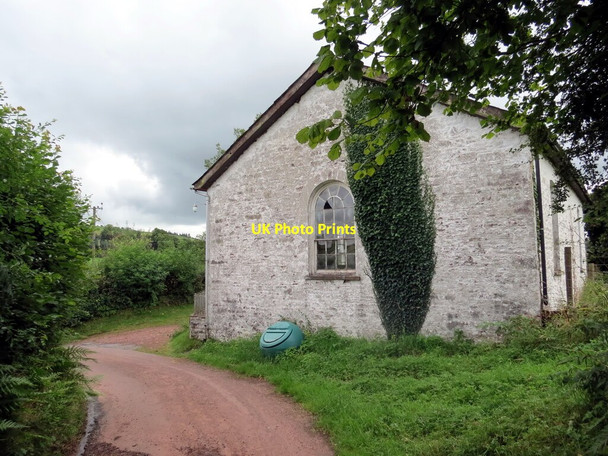Photo 6"x4" Capel Beili Du \/ Beili Du Chapel Pentre-bach\/SN9033 c2012