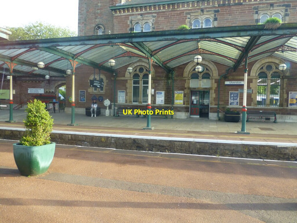 Photo 6"x4" Ulverston Station Ulverston c2021