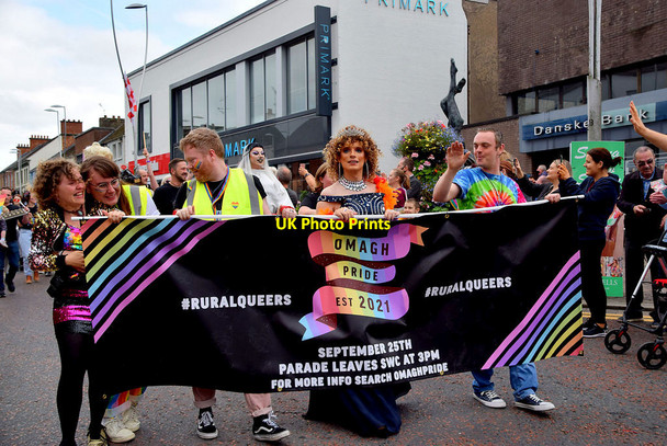 Photo 6"x4" Omagh Pride parade - 4 Omagh c2021
