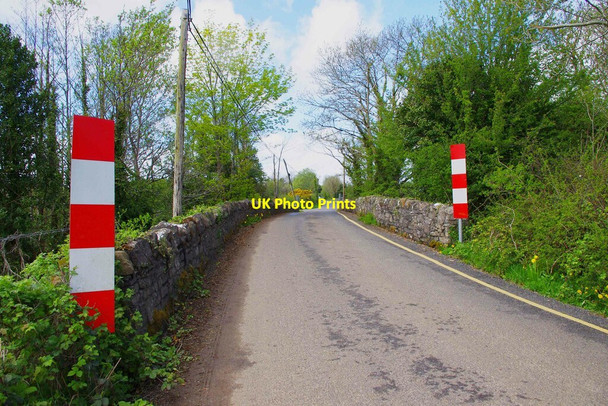 Photo 6"x4" Bridge over Woodford River, Rosmore Bridge, Co. Galway Rosmore c2013