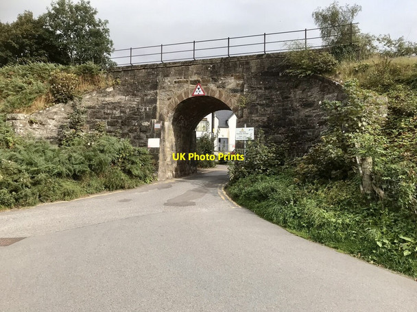 Photo 6"x4" Railway Bridge, Pitlochry Recreation Ground  Pitlochry c2021