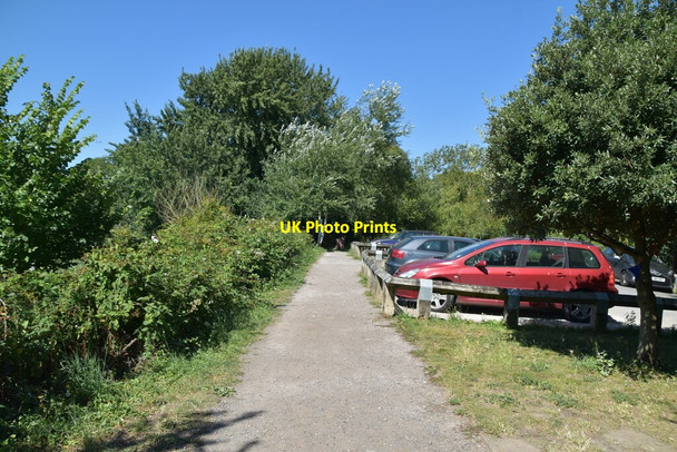 Photo 6"x4" Royal Military Canal Path West Hythe c2020