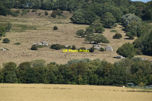 Photo 6"x4" Lemanis Roman Fort West Hythe c2020