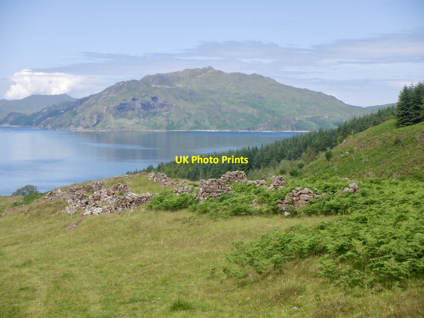 Photo 6"x4" Ruins, Auliston Drimnin\/Na Druimeanan c2021 P1