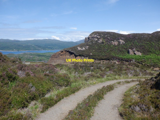 Photo 6"x4" Road above Sornagan Sgeir Bhuidhe\/NM5857 c2021