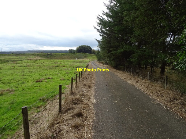Photo 6"x4" Road to East Badallan Fauldhouse c2021